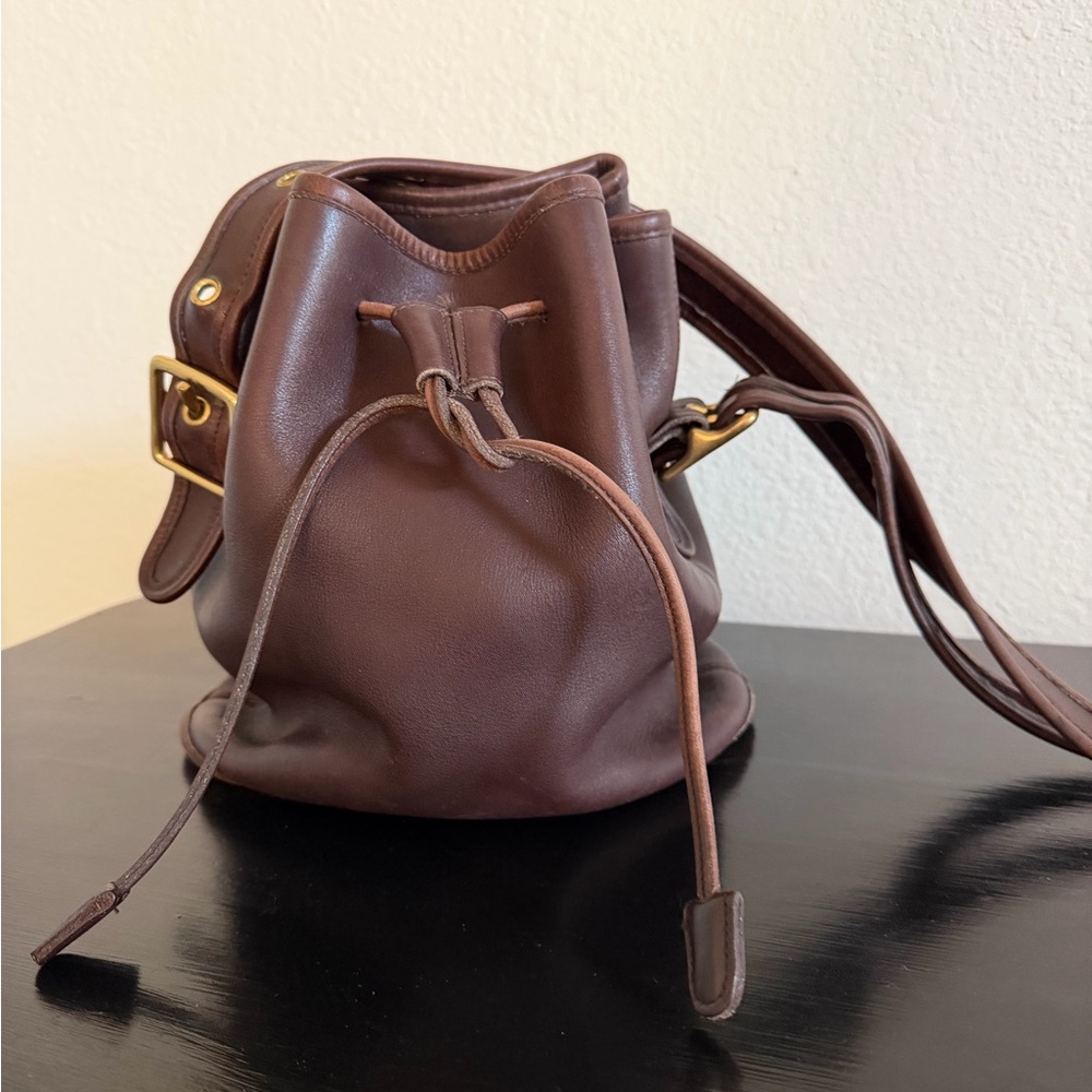 Vintage Coach RARE-Lula's Legacy Drawstring Bucket Crossbody 
Shoulder Bag 9952